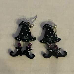 Fun, Spooky Witch Earrings